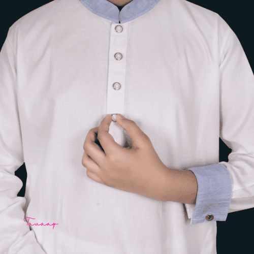 Kids Classic Punjabi — White - Image 2