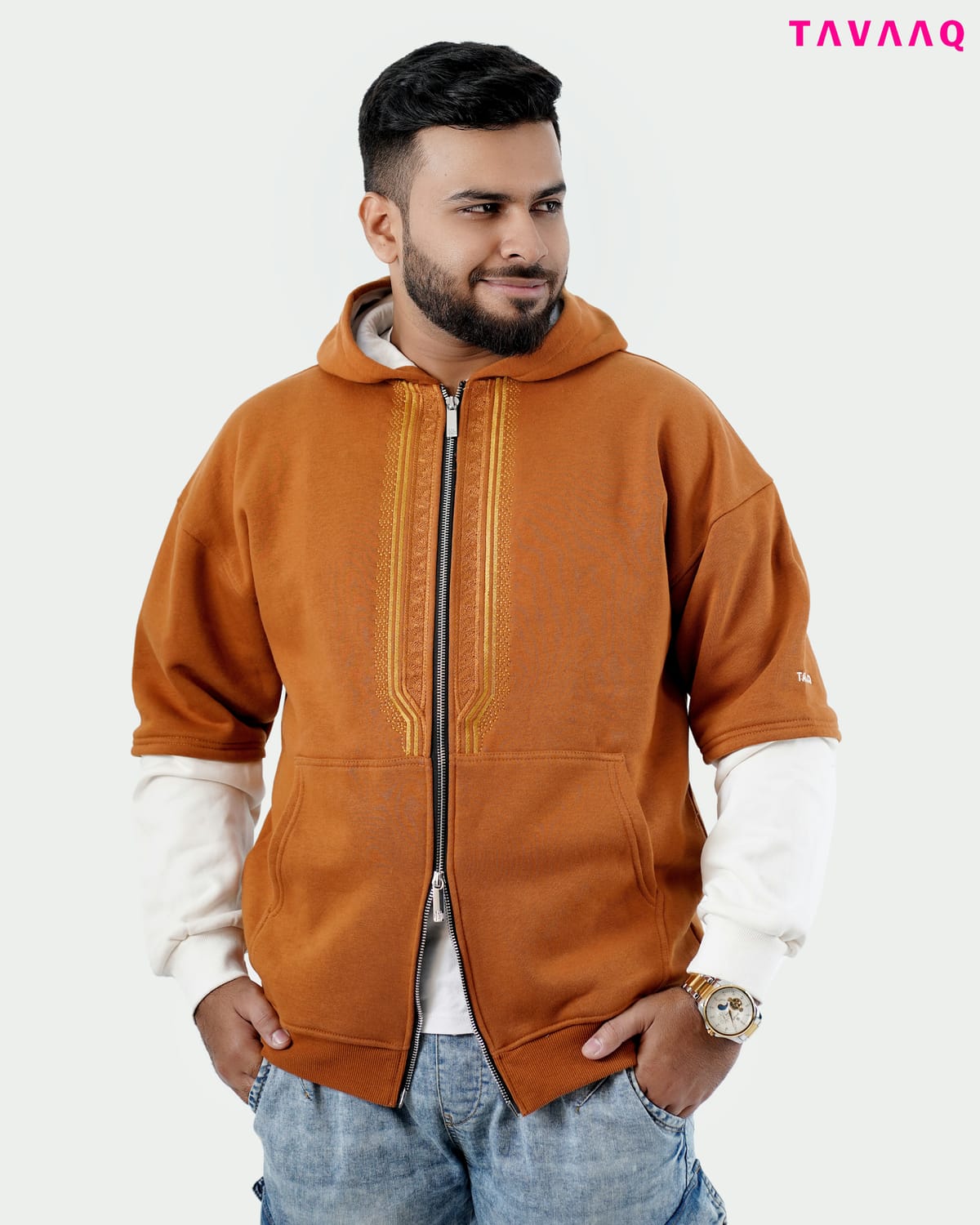 AZRAQ Hoodie — Mustard Yellow - Image 6