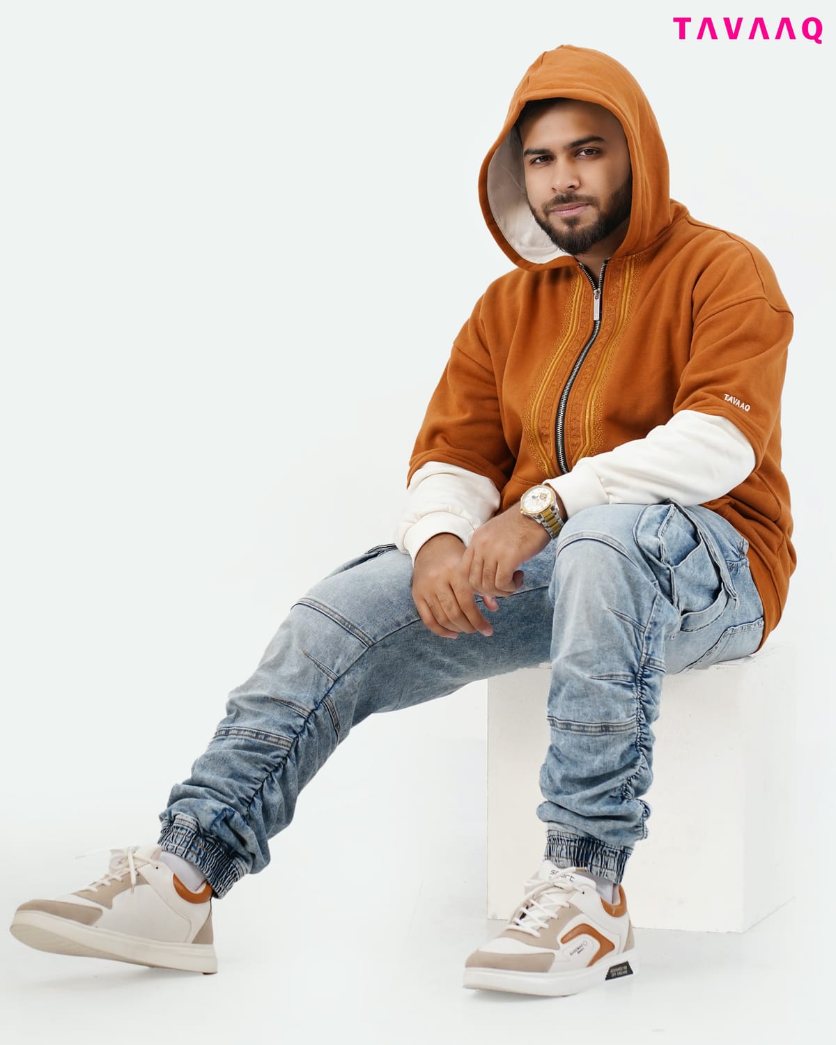 AZRAQ Hoodie — Mustard Yellow - Image 5