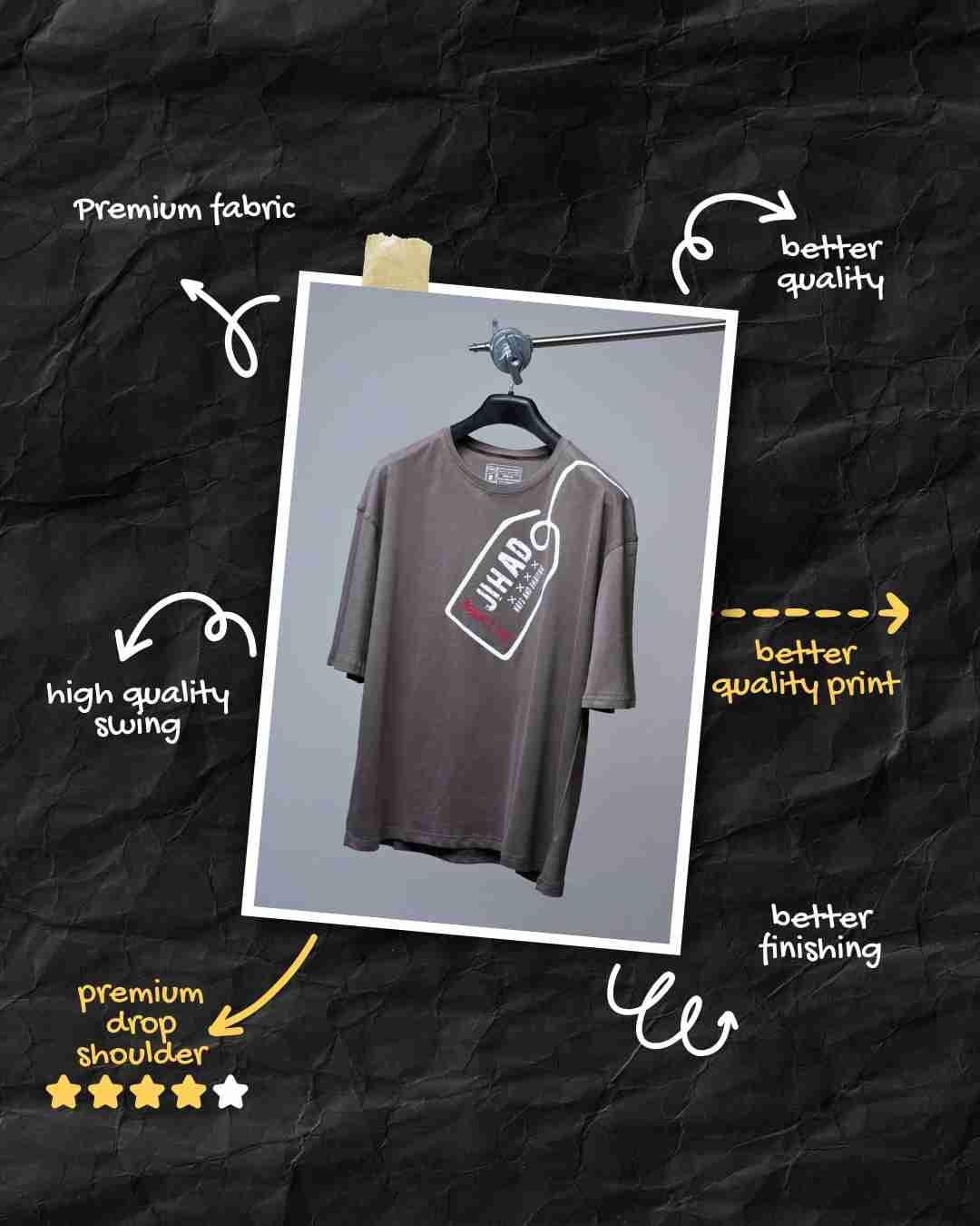 Premium drop shoulder